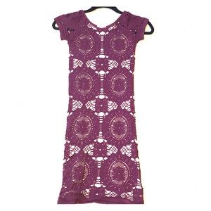 Women’s Fitted Dress Plum Size XS/S